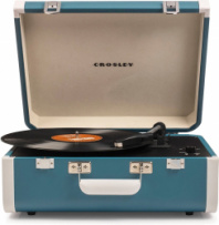 Crosley Portfolio Turquoise (бирюзовый) - Виниловый проигрыватель в магазине для музыкантов Рок-н-Ролл
