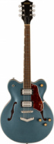 Gretsch G2622 Streamliner CB DC GNMTL - полуакустическая гитара, накладка лавр, цвет серо-голубой в магазине для музыкантов Рок-н-Ролл