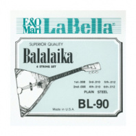 La Bella BL90 - струны для балалайки, сталь (концы - петли), размеры струн 008-010-012w (по 2 в ком) в магазине для музыкантов Рок-н-Ролл La Bella BL90 - струны для балалайки, сталь (концы - петли), размеры струн 008-010-012w (по 2 в ком) в магазине для музыкантов Рок-н-Ролл