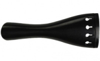 Gewa 418303 Violin Tailpiece Ebony 1/2 Medium - струнодержатель для скрипки 1/2 черное дерево в магазине для музыкантов Рок-н-Ролл Gewa 418303 Violin Tailpiece Ebony 1/2 Medium - струнодержатель для скрипки 1/2 черное дерево в магазине для музыкантов Рок-н-Ролл