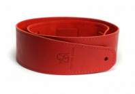 Mamba straps MB6061-117-03 - Ремень для гитары, кожаный, красный в магазине для музыкантов Рок-н-Ролл