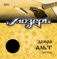 Мозеръ DA1 - Комплект струн для домры альт в магазине для музыкантов Рок-н-Ролл