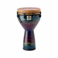 Remo DJ-0114-22-SN014 - джембе 14"х25", цвет Eco-Grain Multicolor в магазине для музыкантов Рок-н-Ролл Remo DJ-0114-22-SN014 - джембе 14"х25", цвет Eco-Grain Multicolor в магазине для музыкантов Рок-н-Ролл