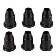 Musiclily MX0847BK-6 - Втулка для крепления струн сквозь корпус, черная (в упаковке 6 ш в магазине для музыкантов Рок-н-Ролл