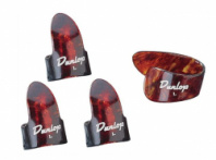Dunlop 9020TP - Медиаторы на палец 3шт + медиатор на большой палец 1шт, большие в магазине для музыкантов Рок-н-Ролл