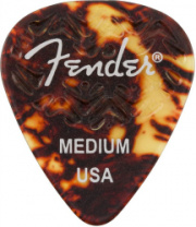 FENDER WAVELENGTH 351 MED 6 PK TORTOISESHELL - Медиаторы в магазине для музыкантов Рок-н-Ролл