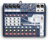 Soundcraft Notepad-12FX - компак. 12-канальный микшерный пульт в магазине для музыкантов Рок-н-Ролл Soundcraft Notepad-12FX - компак. 12-канальный микшерный пульт в магазине для музыкантов Рок-н-Ролл