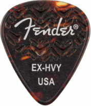 FENDER WAVELENGTH 351 X HVY 6 PK TORTOISESHELL - Медиаторы в магазине для музыкантов Рок-н-Ролл