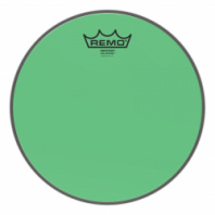 Remo BE-0312-CT-GN Emperor Colortone Green Drumhead, 12' - цветной двухслойный прозрачный пластик в магазине для музыкантов Рок-н-Ролл Remo BE-0312-CT-GN Emperor Colortone Green Drumhead, 12' - цветной двухслойный прозрачный пластик в магазине для музыкантов Рок-н-Ролл