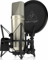 Behringer TM1 - cтудийный конденсаторный микрофон, кардиоида, мембрана 1" позолоченная, 20Гц - 20 кГ в магазине для музыкантов Рок-н-Ролл Behringer TM1 - cтудийный конденсаторный микрофон, кардиоида, мембрана 1" позолоченная, 20Гц - 20 кГ в магазине для музыкантов Рок-н-Ролл