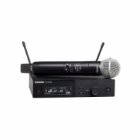 SHURE SLXD24E/SM58 H56 - одноканальная цифровая радиосистема с ручным передатчиком SM58 518-562MHz в магазине для музыкантов Рок-н-Ролл