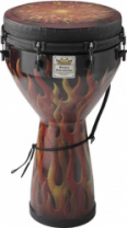 Remo DJ-0014-30 - джембе 14"х25", цвет Flame в магазине для музыкантов Рок-н-Ролл Remo DJ-0014-30 - джембе 14"х25", цвет Flame в магазине для музыкантов Рок-н-Ролл