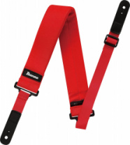 IBANEZ GSF50-RD POWERPAD STRAP RED - ремень для гитары, красный в магазине для музыкантов Рок-н-Ролл