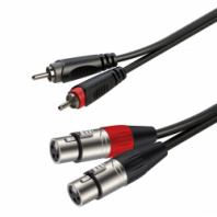 ROXTONE RACC170/1 - Аудиокабель , (2 x RCA - 2 x XLR female 3P), AC010, 1 м в магазине для музыкантов Рок-н-Ролл