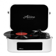 Alive Audio STORIES White - Виниловый проигрыватель c Bluetooth в магазине для музыкантов Рок-н-Ролл