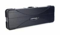 Rockcase ABS 10505B - прямоугольный пластик. кейс Premium для бас-гитары, черный, лого Rockcase в магазине для музыкантов Рок-н-Ролл