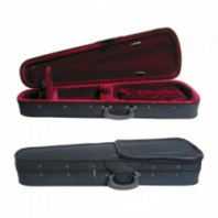 BRAHNER VLS-90/BK 1/8 - Кейс для скрипки, облегчённый с карманом, 2 лямки, форма трапеция, чёрный в магазине для музыкантов Рок-н-Ролл