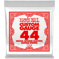 Ernie Ball 1144 - одиночная струна для электрогитары. Сталь, обмотка никель, калибр .044 в магазине для музыкантов Рок-н-Ролл