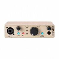 Arturia MiniFuse 1 Champagne - Аудиоинтерфейс USB 24бит/192кГц, комбинированный разъем XLR и 6.3 мм в магазине для музыкантов Рок-н-Ролл Arturia MiniFuse 1 Champagne - Аудиоинтерфейс USB 24бит/192кГц, комбинированный разъем XLR и 6.3 мм в магазине для музыкантов Рок-н-Ролл