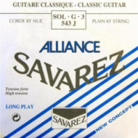 Savarez 543J Alliance - Отдельная 3-я струна для классической гитары, сильное натяжение в магазине для музыкантов Рок-н-Ролл