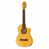 Hora N1105CTW Flamenco CTW - Классическая гитара 4/4, с вырезом и звукоснимателем в магазине для музыкантов Рок-н-Ролл Hora N1105CTW Flamenco CTW - Классическая гитара 4/4, с вырезом и звукоснимателем в магазине для музыкантов Рок-н-Ролл