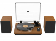 Alive Audio SYMPHONY Dark Wood - Виниловый проигрыватель c Bluetooth в магазине для музыкантов Рок-н-Ролл