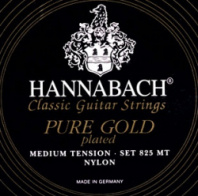 Hannabach 825MT Black PURE GOLD - Комплект струн для классической гитары нейлон/позолоченные в магазине для музыкантов Рок-н-Ролл Hannabach 825MT Black PURE GOLD - Комплект струн для классической гитары нейлон/позолоченные в магазине для музыкантов Рок-н-Ролл