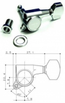 Gotoh SG381-MG-07-C-(L3+R3) - колки локовые, автозажим, 3+3, хром, schaller style в магазине для музыкантов Рок-н-Ролл Gotoh SG381-MG-07-C-(L3+R3) - колки локовые, автозажим, 3+3, хром, schaller style в магазине для музыкантов Рок-н-Ролл