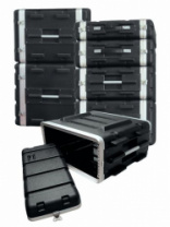 Rockcase ABS 24102B - пластиковый рэковый кейс 2U, глубина 38см. в магазине для музыкантов Рок-н-Ролл