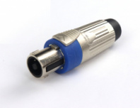AuraSonics SN4M-3 - кабельный разъем 4-контактный speakon male, монтаж под пайку в магазине для музыкантов Рок-н-Ролл