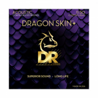 DR DA8-11 - струны для акустической гитары, Калибр: 11-50, Серия: DRAGON SKIN+™, Обмотка: бронза в магазине для музыкантов Рок-н-Ролл DR DA8-11 - струны для акустической гитары, Калибр: 11-50, Серия: DRAGON SKIN+™, Обмотка: бронза в магазине для музыкантов Рок-н-Ролл
