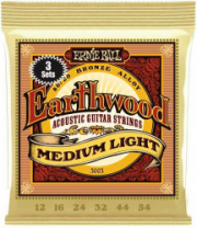 Ernie Ball 3003 - струны для акуст.гитары (набор из трёх комплектов 2003) Earthwood 80/20 в магазине для музыкантов Рок-н-Ролл Ernie Ball 3003 - струны для акуст.гитары (набор из трёх комплектов 2003) Earthwood 80/20 в магазине для музыкантов Рок-н-Ролл