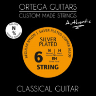 Ortega NYA44N Authentic - Комплект струн для классической гитары 4/4, посеребренная медь в магазине для музыкантов Рок-н-Ролл