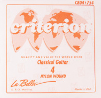 La Bella C754 Criterion - Отдельная 4-ая струна для классической гитары в магазине для музыкантов Рок-н-Ролл