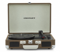 CROSLEY CRUISER PLUS Tweed - Виниловый проигрыватель c двухсторонним Bluetooth в магазине для музыкантов Рок-н-Ролл